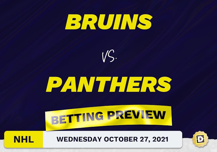 Bruins vs. Panthers: Betting Picks, Predictions and Odds - Wed Oct 27, 2021