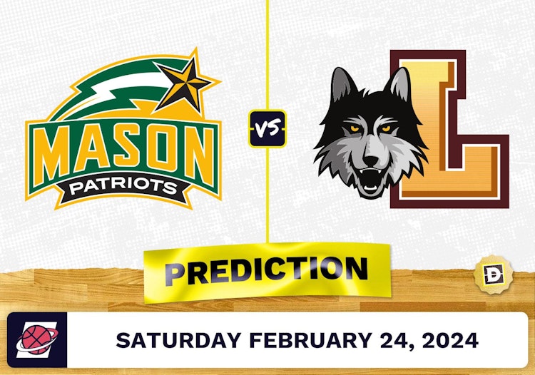 George Mason vs. Loyola Chicago Prediction, Odds, College Basketball Picks [2/24/2024]