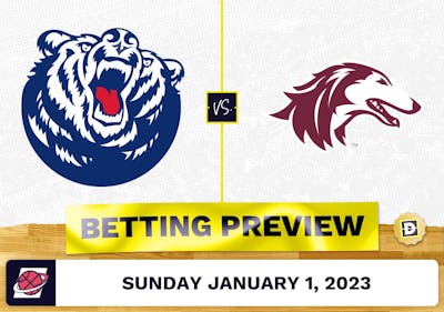 Belmont vs. Southern Illinois CBB Prediction and Odds - Jan 1, 2023