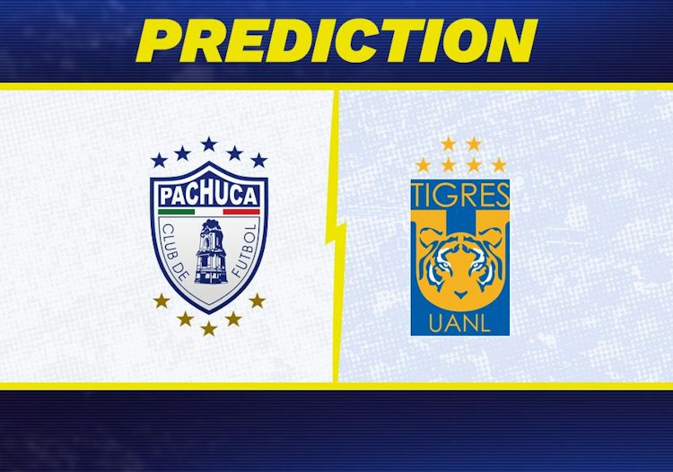 Pachuca takes on Tigres UANL in Liga MX action.