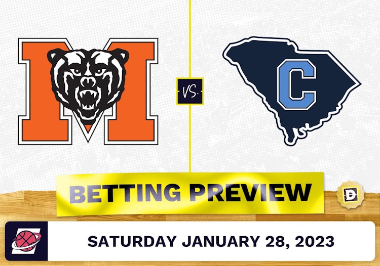 Mercer vs. Citadel CBB Prediction and Odds - Jan 28, 2023