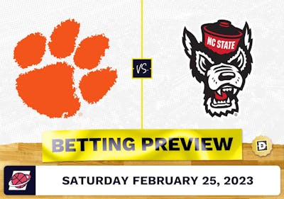 Clemson vs. North Carolina State CBB Prediction and Odds - Feb 25, 2023