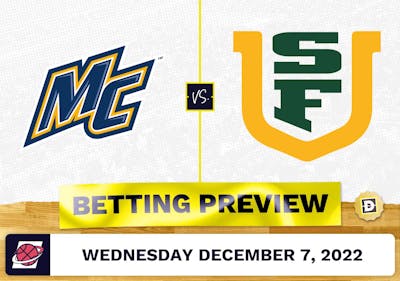 Merrimack vs. San Francisco CBB Prediction and Odds - Dec 7, 2022