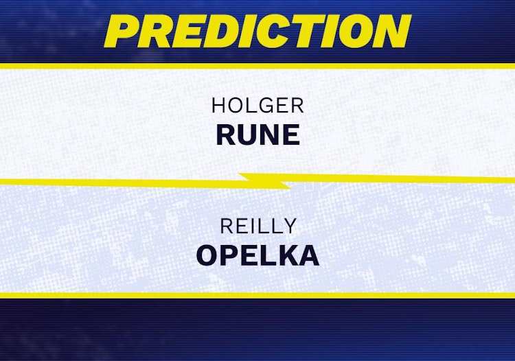 Holger Rune vs Reilly Opelka Tennis Prediction.