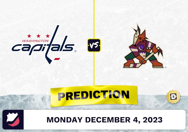 Washington Capitals vs. Arizona Coyotes Prediction and Odds - December 4, 2023