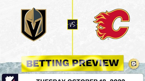 Golden Knights vs. Flames Prediction and Odds - Oct 18, 2022