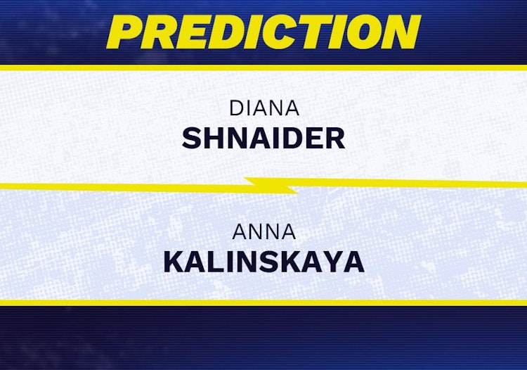 Diana Shnaider vs Anna Kalinskaya Tennis Prediction.