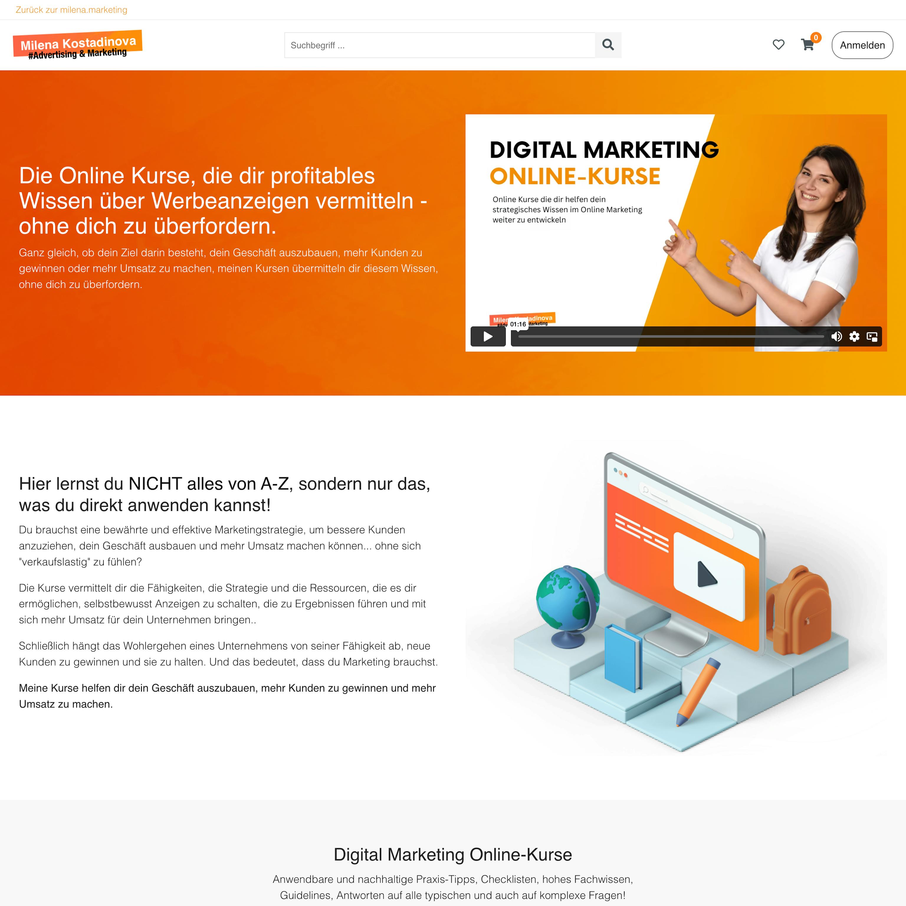 Startseite (Desktop) Startseite (Desktop)