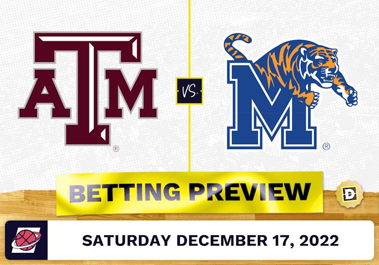 Texas A&M vs. Memphis CBB Prediction and Odds - Dec 17, 2022