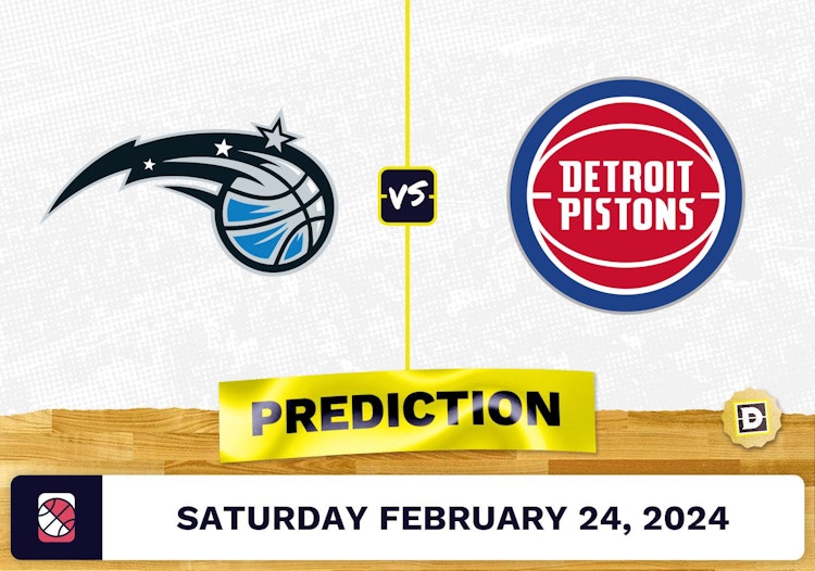 Orlando Magic vs. Detroit Pistons Prediction, Odds, NBA Picks [2/24/2024]