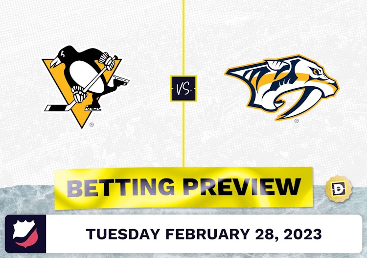 Penguins vs. Predators Prediction and Odds - Feb 28, 2023