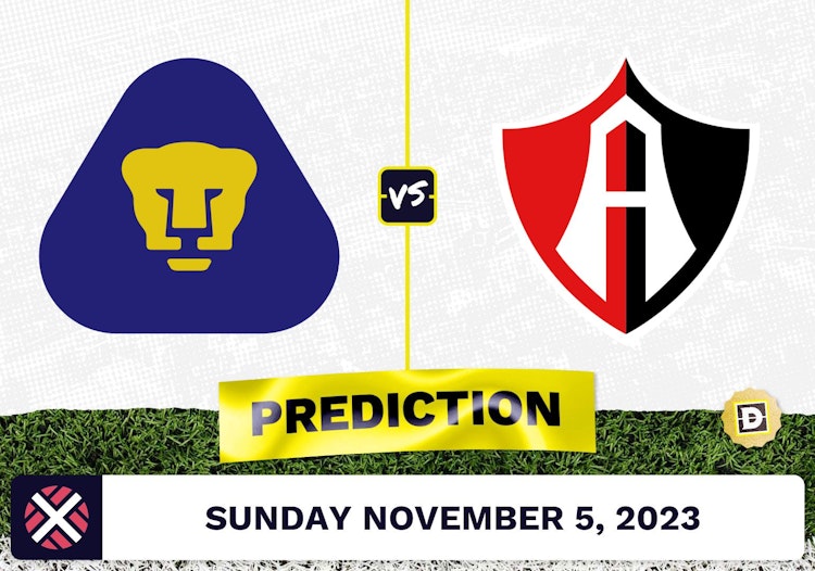 Pumas UNAM vs. Atlas Prediction and Odds - November 5, 2023