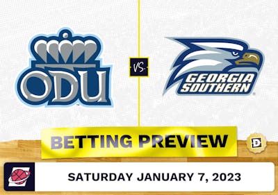 Old Dominion vs. Georgia Southern CBB Prediction and Odds - Jan 7, 2023