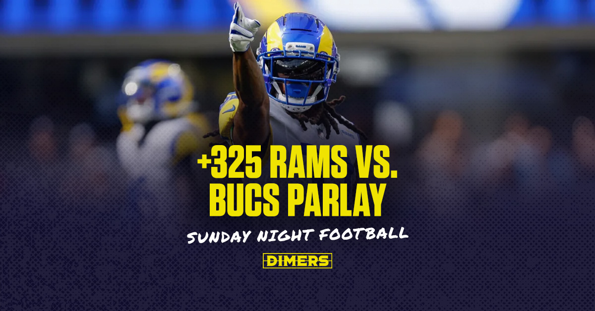 Parlay these Rams vs. Buccaneers player props at +325 odds for Sunday Night Football betting