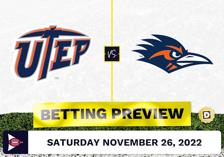 Texas-El Paso vs. UTSA CFB Prediction and Odds - Nov 26, 2022