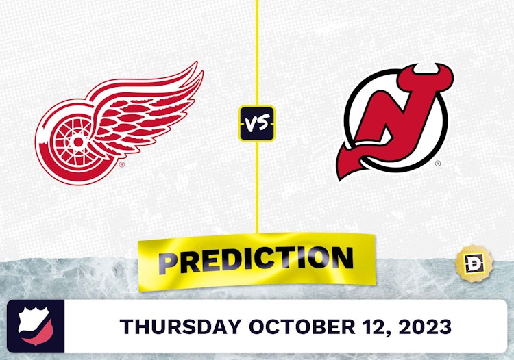 Red Wings vs. Devils Prediction and Odds - October 12, 2023