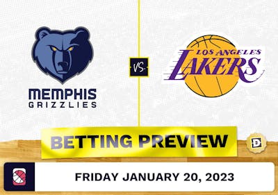 Grizzlies vs. Lakers Prediction and Odds - Jan 20, 2023