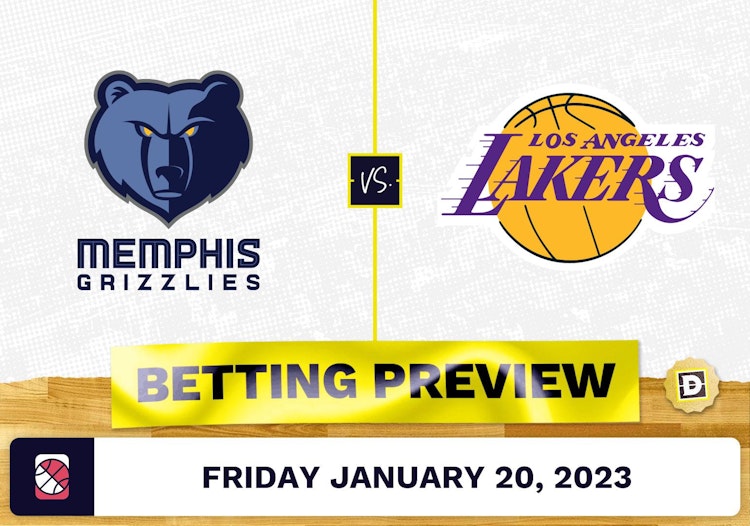 Grizzlies vs. Lakers Prediction and Odds - Jan 20, 2023