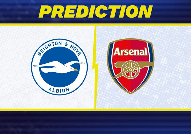 Brighton takes on Arsenal in Premier League action.