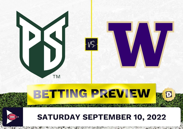 Portland State vs. Washington CFB Prediction and Odds - Sep 10, 2022