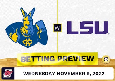 Kansas City vs. LSU CBB Prediction and Odds - Nov 9, 2022