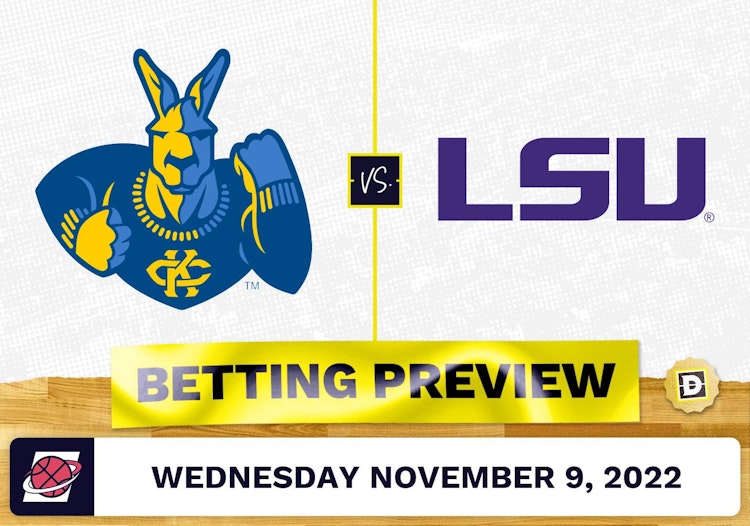 Kansas City vs. LSU CBB Prediction and Odds - Nov 9, 2022