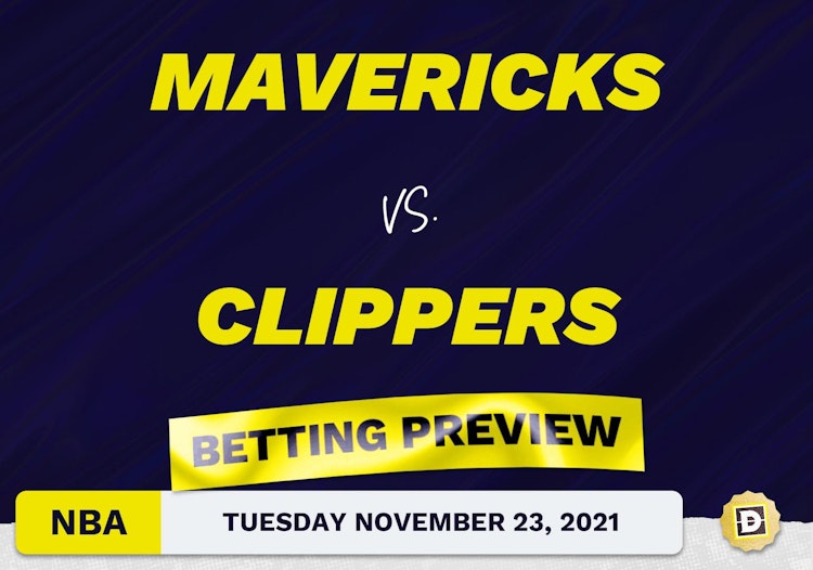 Mavericks vs. Clippers Predictions and Odds - Nov 23, 2021