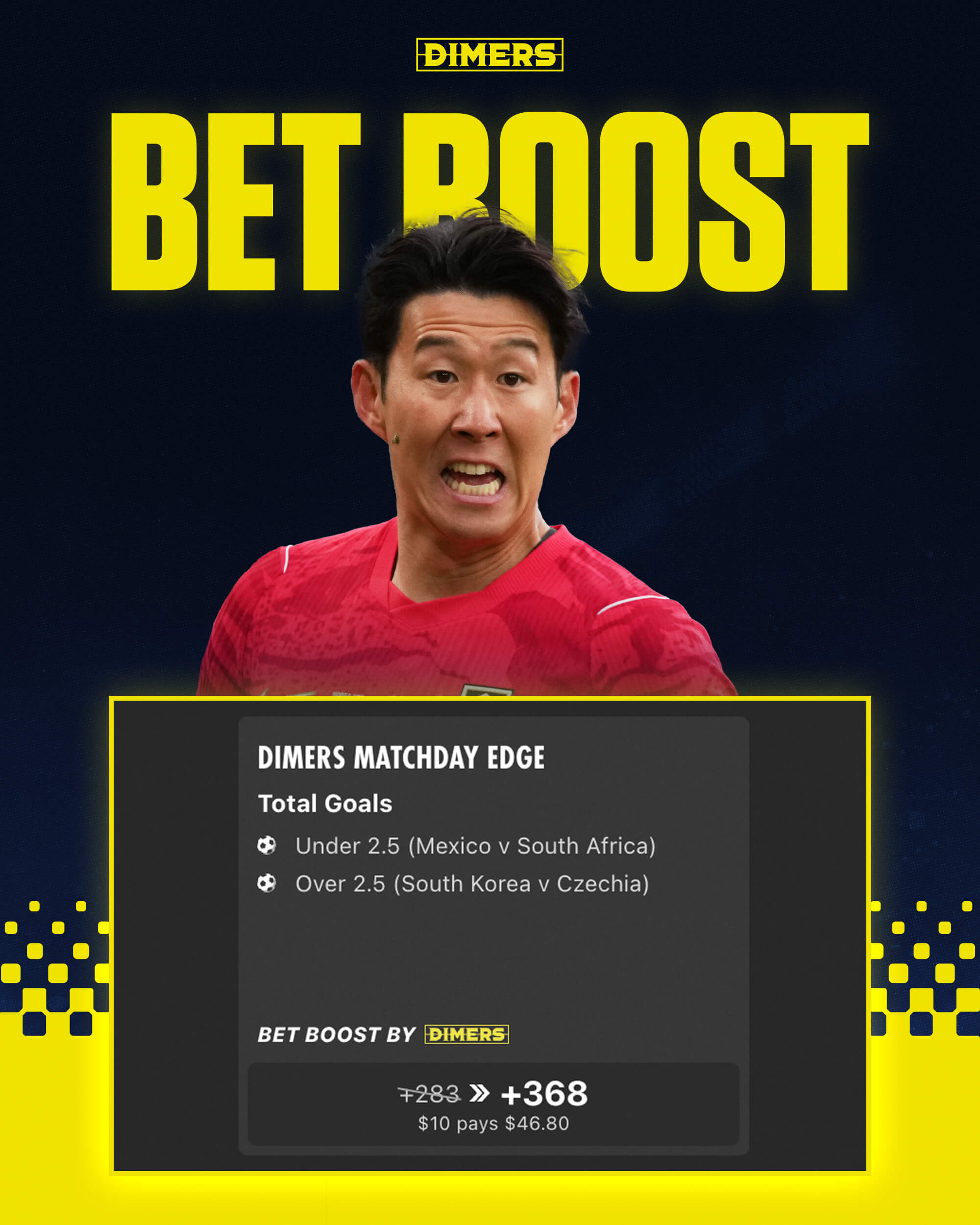 World Cup 2026 Parlay boosted at bet365.