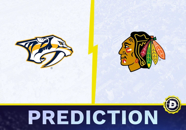 Nashville Predators vs. Chicago Blackhawks Prediction, Odds, NHL Picks [4/12/2024]