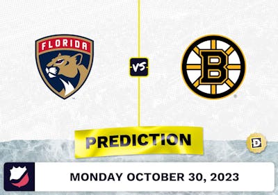 Panthers vs. Bruins Prediction and Odds - October 30, 2023