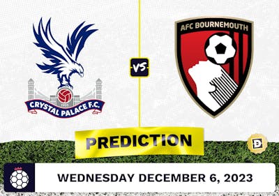 Crystal Palace vs. Bournemouth Prediction and Odds - December 6, 2023