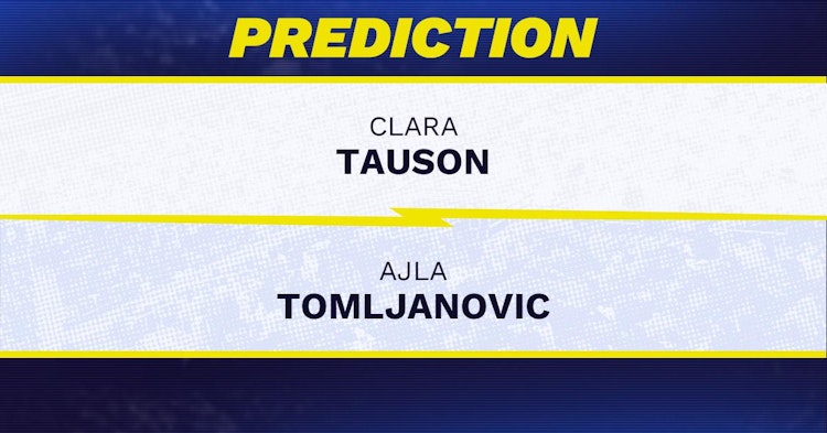 Clara Tauson vs Ajla Tomljanovic Tennis Prediction.