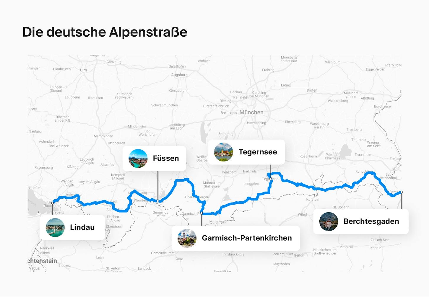 Roadtrip Süddeutschland – Route: Die deutsche Alpenstraße