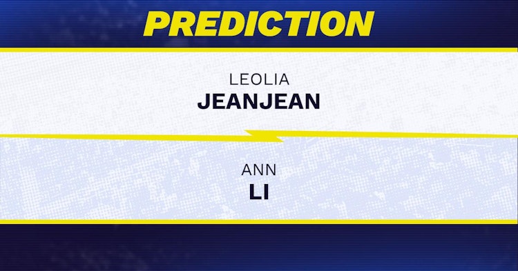 Leolia Jeanjean vs Ann Li Tennis Prediction.