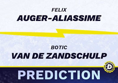 Felix Auger-Aliassime vs. Botic Van de Zandschulp Prediction, Odds, Picks for ATP Italian Open 2024