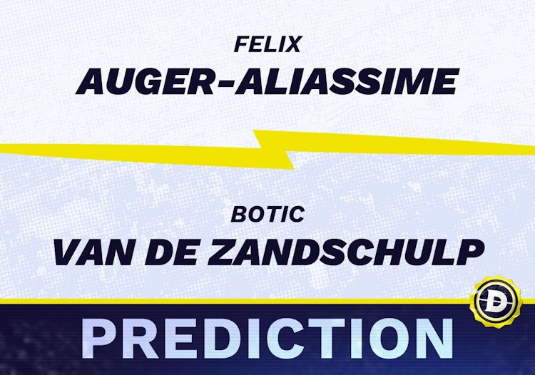 Felix Auger-Aliassime vs. Botic Van de Zandschulp Prediction, Odds, Picks for ATP Italian Open 2024