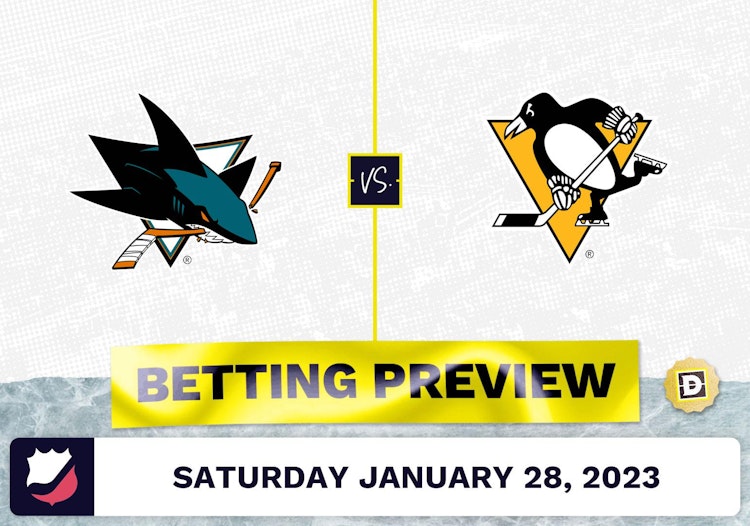 Sharks vs. Penguins Prediction and Odds - Jan 28, 2023