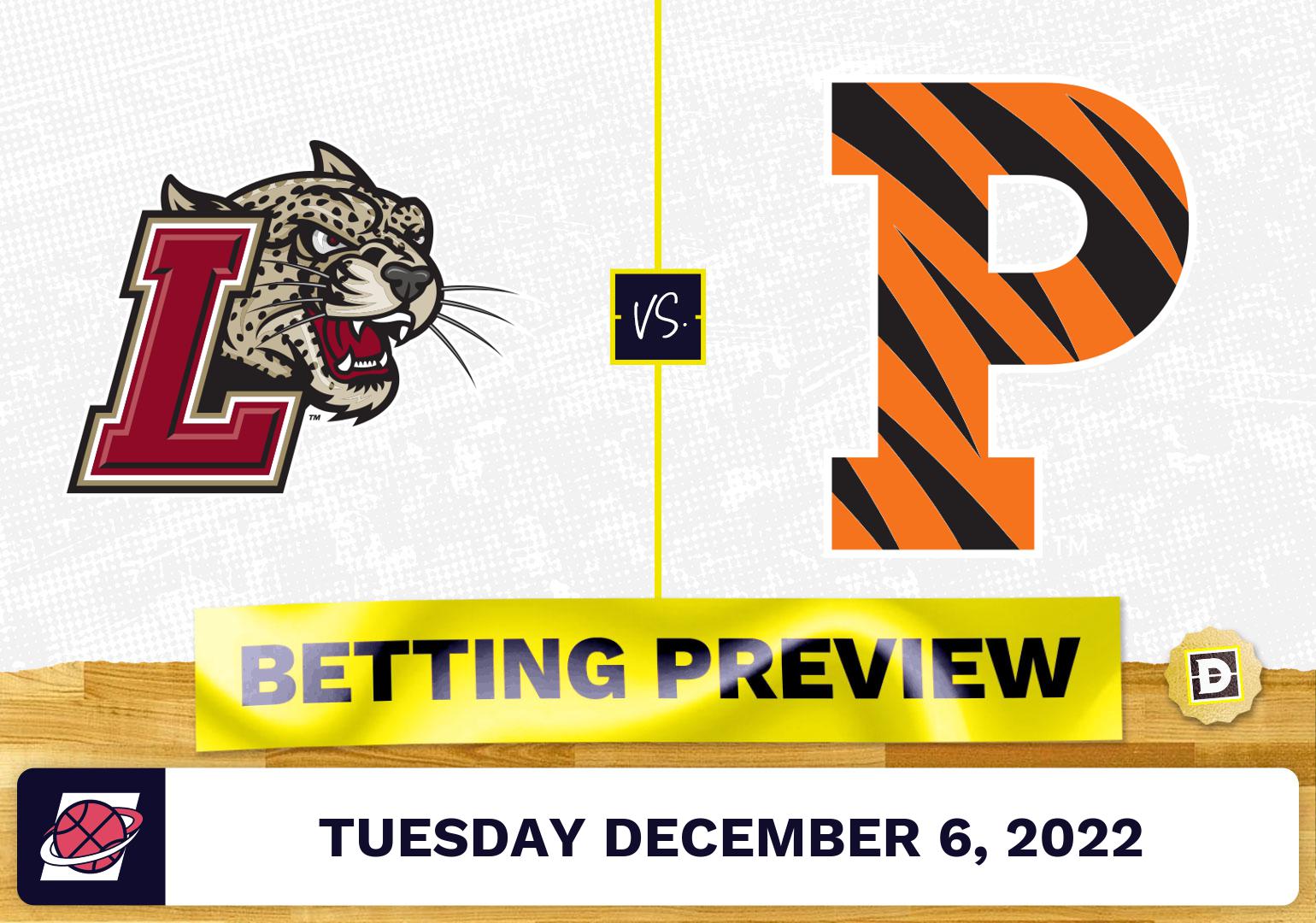 Lafayette vs. Princeton CBB Prediction and Odds - Dec 6, 2022