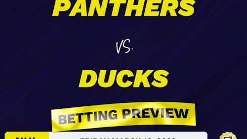 Panthers vs. Ducks Predictions and Odds - Mar 18, 2022
