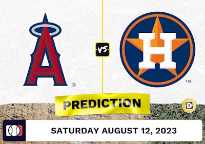 Angels vs. Astros Prediction for MLB Saturday [8/12/2023]