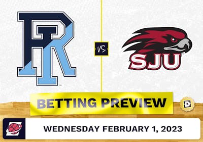 Rhode Island vs. Saint Joseph's (PA) CBB Prediction and Odds - Feb 1, 2023