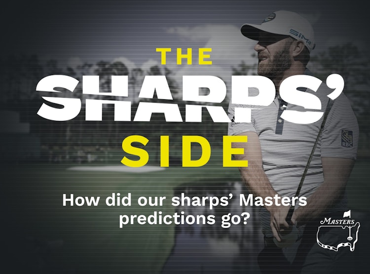 The Sharps' Side Results: How Our Sharps Fared During the 2021 Masters