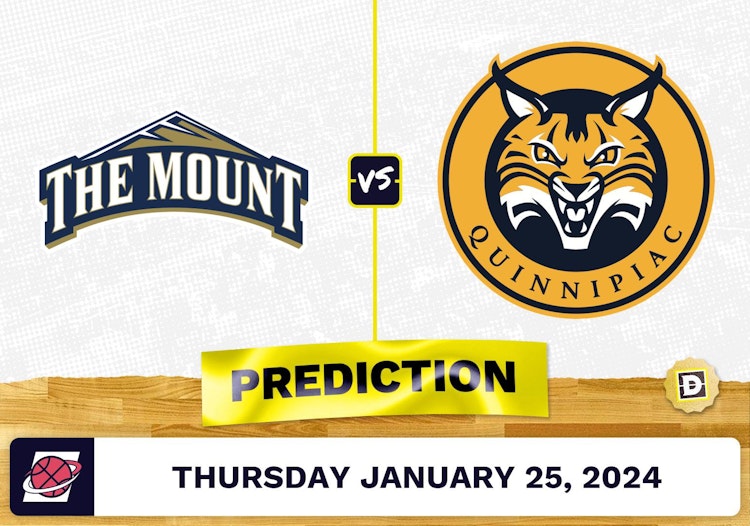Mount St. Mary's vs. Quinnipiac Prediction, Odds, College Basketball Picks [1/25/2024]