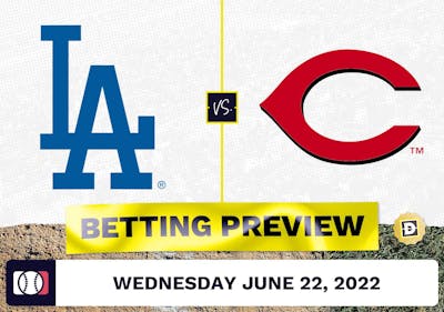 Dodgers vs. Reds Prediction and Odds - Jun 22, 2022