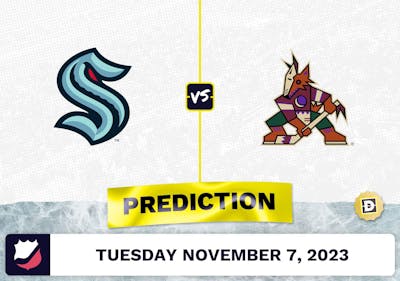 Kraken vs. Coyotes Prediction and Odds - November 7, 2023