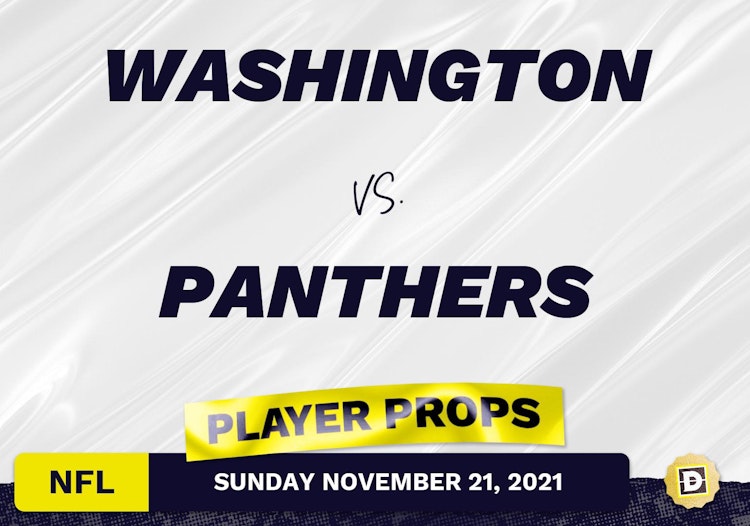 Washington vs. Panthers Projected Player Stats - Nov 21, 2021