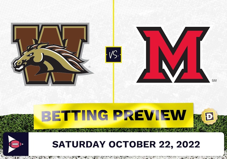 Western Michigan vs. Miami Ohio CFB Prediction and Odds - Oct 22, 2022