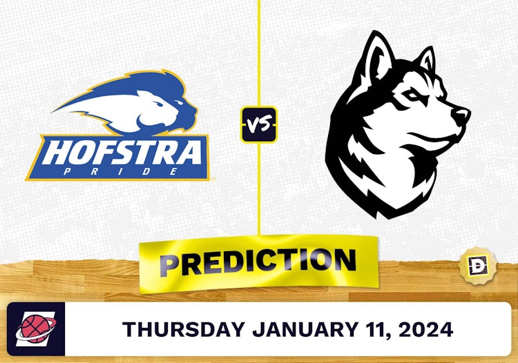 Hofstra vs. Northeastern Prediction, Odds, College Basketball Picks  [1/11/2024]