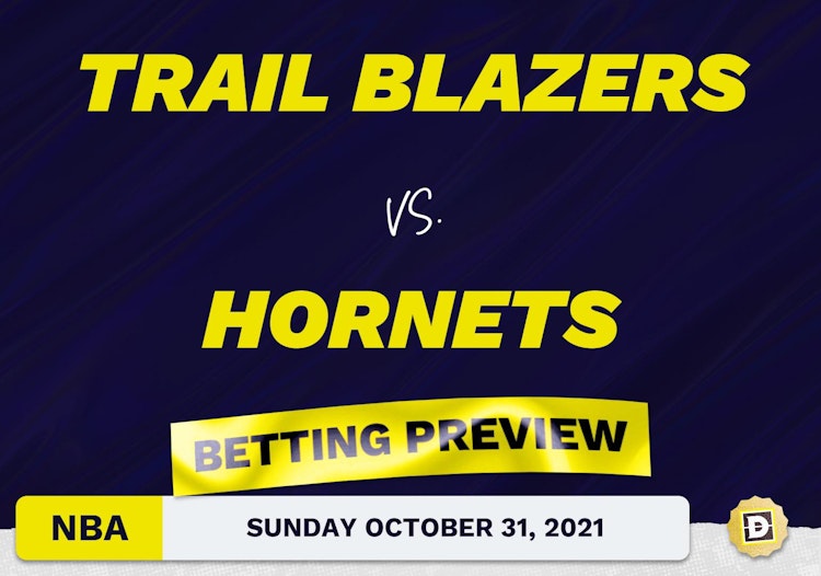 Trail Blazers vs. Hornets Predictions and Odds - Oct 31, 2021