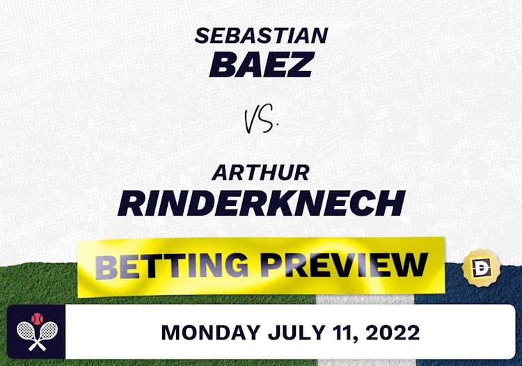 Sebastian Baez vs. Arthur Rinderknech Predictions - Jul 12, 2022